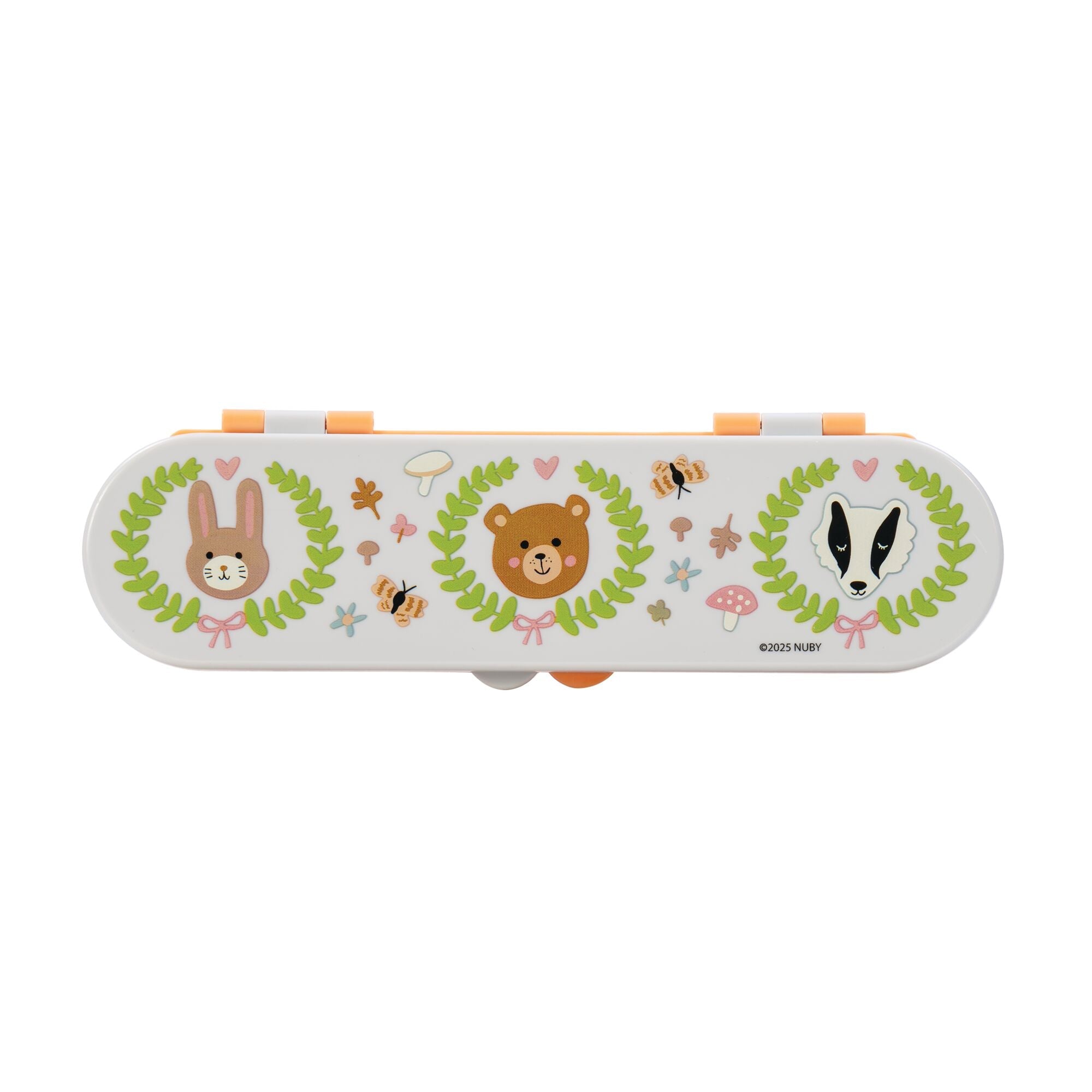 Stainless Steel Toddler Utensil Set | Forest Animals